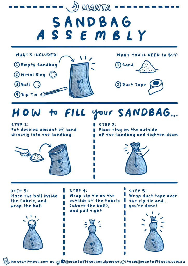 How to seal your Sandbag